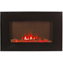 Electric Wall Hung Fireplace, with LED Flame